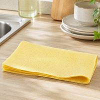 Loofah Dish Cloth, Oil-Absorbing, Easy-to-Clean Thick Plant Fiber Kitchen Cleaning Sponge Cloth