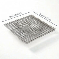 Stainless Steel Fruit Bowl Minimalist Metal Fruit Tray for Coffee Table