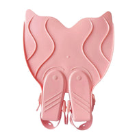 Mermaid Tail Monofin Open-Heel Mermaid Fin Monofin Molded Flippers Comfortable for Swimmers, Swimming Pool