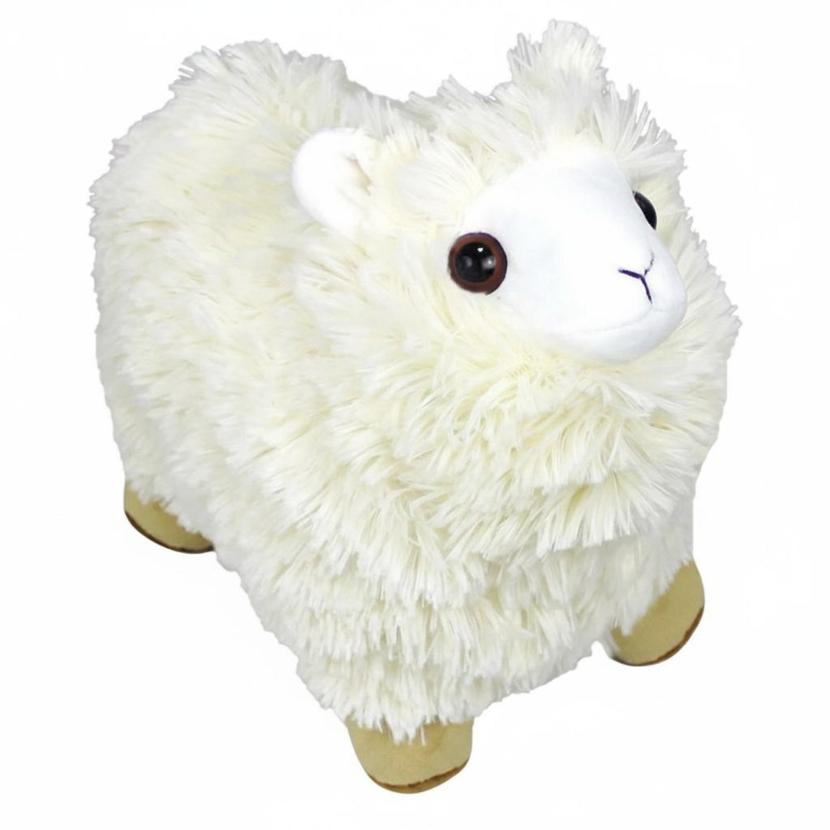 Shielding Cartoon Sheep Wood Cover Soft Sheep Headcover Cute Fluffy Creature Headcover Gift Choice