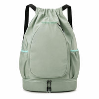 Drawstring Backpack Everyday Use Multi-Pocket Drawstring Backpack Cinch Pack Outdoor Sports