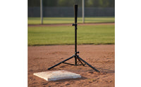 Sturdy Rubber Top Baseball Batting Tee Easy Setup Softball Hitting Stand Portable Tripod Hitting Tee for Beginners, Training