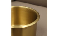 Sofa Beverage Holder Insert Stainless Steel Plated Sofa Beverage Holder Rust Resistant Easy Installation for Car