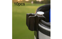 10 Pieces Secure Golf Club Clip Sturdy Golf Club Holder Lightweight Safeguarding for Golfers