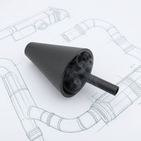 Funnel Smoke Adapter Sealing Cone Smoke Adapter Automotive for Technicians, Engine Bay