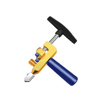 Multi-functional Handheld Tile Cutter and Glass Cutter with Positioning Tool