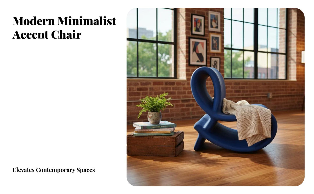 Hollow Backrest Sculptural Loop Chair archedd Shape Single Sofa Modern Design Living Room Furniture distinctive contour for Interior Designers, Homeowners, Book Lovers, Showroom, Reception Area, Art Gallery, perusing reading corner