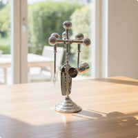 Bar Utensil Display Stand Decorative Standing Bartender Tool Holder Freestanding Bartender Tool Holder Stand for Drinks Corner