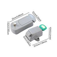 Cold Storage Door Handle Heavy-Duty Freezer Door Handle Resistant Entry Freezer Latch Kit for Maintenance