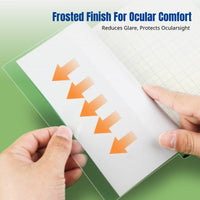 Auto Transparent Matte Book Cover, Protective Sleeve for Student Workbook, Waterproof, Jiangsu