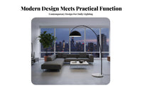 Modern Floor Lamp Creative Shapes Sculptural Floor Lamp Stable Weighted Base Living Room Accent Light for Design Enthusiasts, Adults, Bedroom, Study