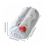 Roll Pencil Bag Large Capacity Cute Stationery Bag Portable School Supply for Classroom