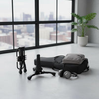 Tripod with Padded Support Lightweight Foldable Instrument Stand Sturdy Wind Instrument Stand, for Practice Room