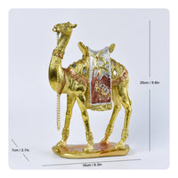 Camel Figurine Decorative Camel Statue Elegant for Shelf, Cabinet