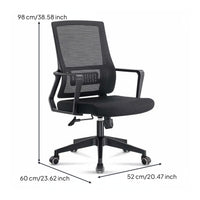 High-Density Foam Cushion Ergonomic Office Chair 135° Reclining Ergonomic Mesh Office Chair for Students, Dorm Room