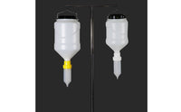 Wide Mouth Refill Inverted Press Bottle Hanging Sauce Dispenser for Commercial Kitchen