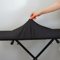 Electronic Piano Keyboard Dust Cover Stretchable Fabric for 61/71/88 Keys Home Use and Music Stores