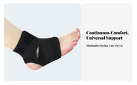 Sports Ankle Stabilizer Comfortable Ankle Brace Lightweight Supportive Gear for Athletes, Adults, Exercise, Basketball, Everyday Activities