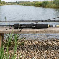 Fuji Guides Lure Rod Two-Piece Carbon Fiber Rod Black Outdoor Gear