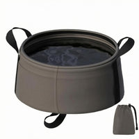 Collapsible Basin Carry Handles Folding Basin Household Container Space-Saving Easy to Clean