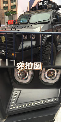 流星雨汽车日行灯LED大功率高亮日间行车灯鹰眼灯个性改装装饰灯