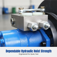 Hydraulic Hoist, Heavy Duty Rig, Marine Crane, Construction Engineering, Durable Build