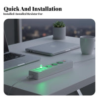 Built-in Resistor pre-assembled-assembledconnected 220V glow Bulb indicator Light indicator for Electricians, Electronics Hobbyists, DIY aficionados, Power Strips, electrical burntlet Sockets, Control Panels, Home Appliances