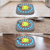 Dog Puzzle Toy with Rotating Wheel Dog Puzzle Toy Non-Slip for Dogs, Young Dogs, Indoor