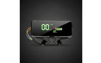 Universal Tricycle Instrument with Bracket Wired Digital Dashboard Backlit Speedometer Clear Visibility for Commuting
