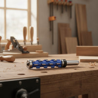 Flush Trim Router Bit with Top and Bottom Bearing Blue-Coated Flush Trim Bit Smooth Tool for Carpenters