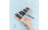 Xylophone with Mallet 25-Note Xylophones with Bag Aluminum Glockenspiel for Beginners, Students, Classroom, Home