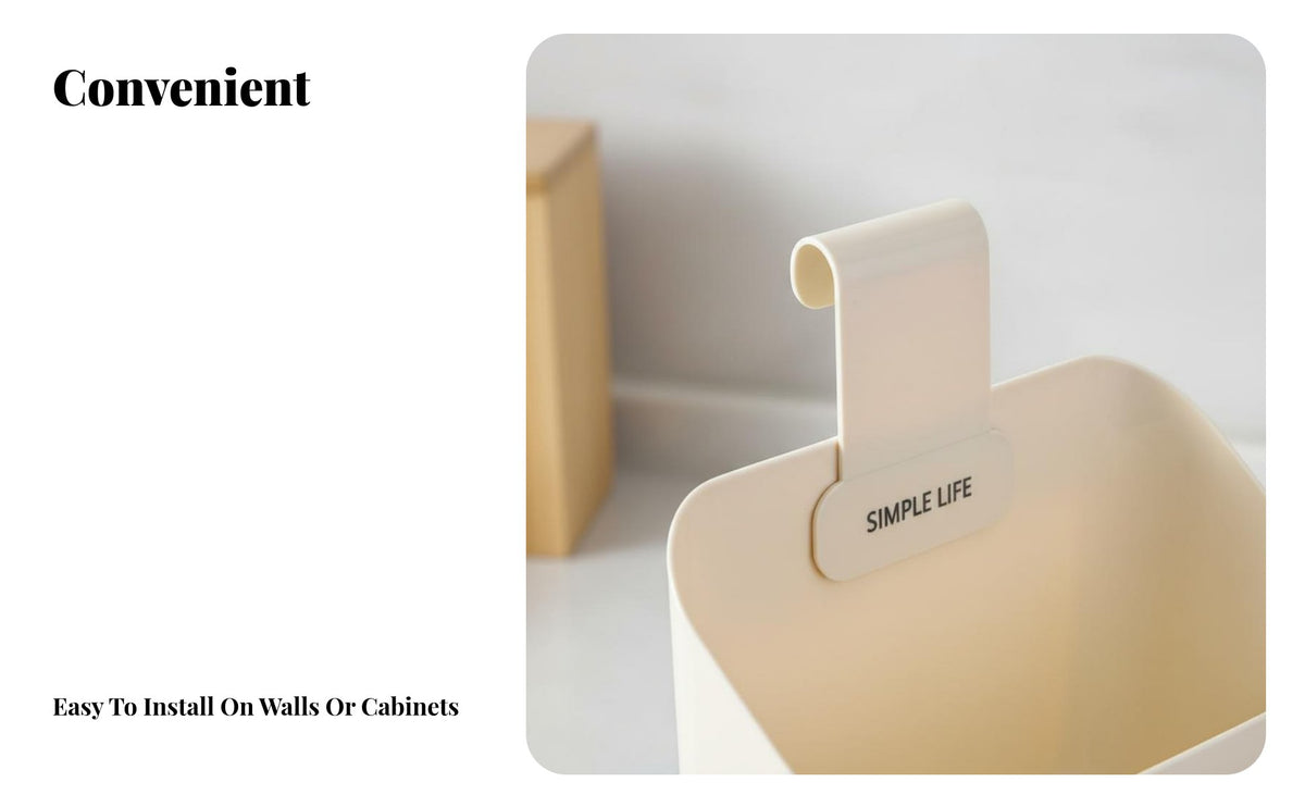 Ginger Garlic Storage Container Multi-Functional Hanging Storage Basket Space-Saving Kitchen Spice Basket for Pantry