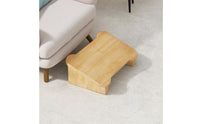 Beneath-Desk Footrest Stool Raised Under Desk Footrest Slanted Foot Stool for Computer Users