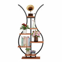 Space-Saving Multi-Tier Flower Rack Sturdy & Stable Plant Stand High Load-Bearing Display Shelf Easy to Assemble for Gardeners, Apartment Dwellers, Homeowners, Balcony, Living Room, Indoor, Bedroom
