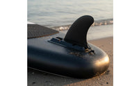 Clip in Fin with Base Aerodynamic Paddleboard Fin with Base Tracking Skeg for Rivers, Paddle Boarding