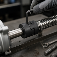 L-Type Three-Jaw Powder Metallurgy Flexible Coupling for Industrial Applications