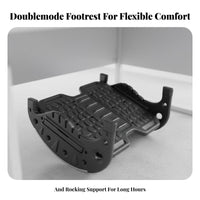 Rocking Motion Under-Desk Foot Rocker Improves Posture Office Furniture Accessory Non-Slip Ergonomic Aid Adjustable Angle for People Working from Home, Students, Gamers, Study Room, Gaming Setup