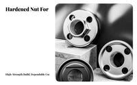 3 Pieces Universal Modification attachment Angle Grinder Flange Nut and Wrench Set Wear-Resistant Grinder Flange Nut and Spanner Set Easy to Use Power Tool Accessory for DIY hobbyists, Construction Workers, Professionals, Home Repair, Workshop, Garage