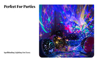 Galaxy projection lamp Colorful Projection Night Light Gift concept for Bedroom, Children