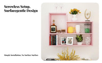 configurable Storage Cube Multi-Functional wall-mounted Shelf Combinable Design for Students
