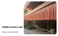 Fake Thatch Roof Cover Look Thatch Tile Weather Resistant Synthetic Straw Roof Panel for Homeowners, Contractors, Roofs, Patios, Patio