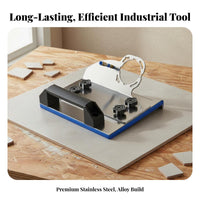 Portable Tile Beveling Tool Stainless Steel 45° Angle Tile Chamfering Tool Angle Grinder Bevel Jig Easy to Install for Workshop
