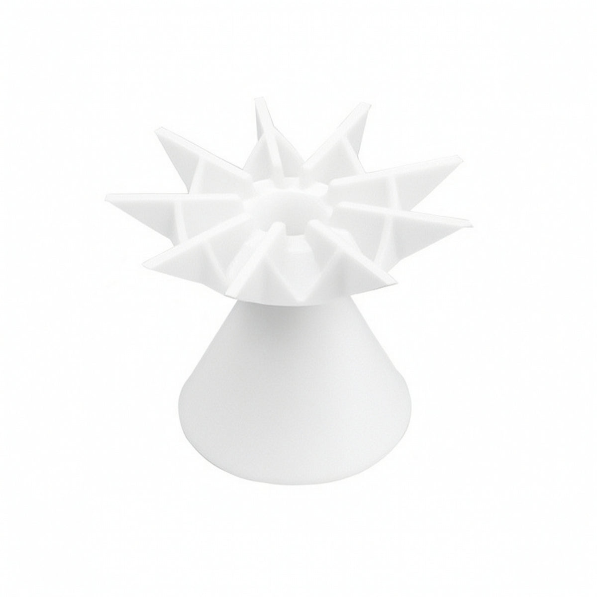 Paint Pouring Cup with Starburst Base Symmetrical Paint Pouring Cup Fluid Art Funnel Multi-Channel Reusable for Artists
