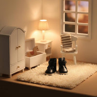 16inch Doll Short Boots Mini Shoes Dollhouse Accessories Trendy Photo Prop Simulation Cute Gift Miniature Footwear Decoration