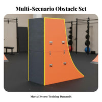 Indoor Soft Play Structure Sturdy Kids Gymnastics Training Blocks Modular Design Foam Exercise Box for Young Children, Gymnasts, Childcare Facility