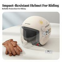 3C Certified Full Face Electric Scooter Helmet Cold Protection Winter Motorcycle Helmet Safety Headwear Removable and Washable Liner for Commuting