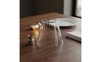 DIY Friendly E27 Light Fixture Cover Faceted Rim Acrylic Hanging Light Shade for DIYers, Restaurant