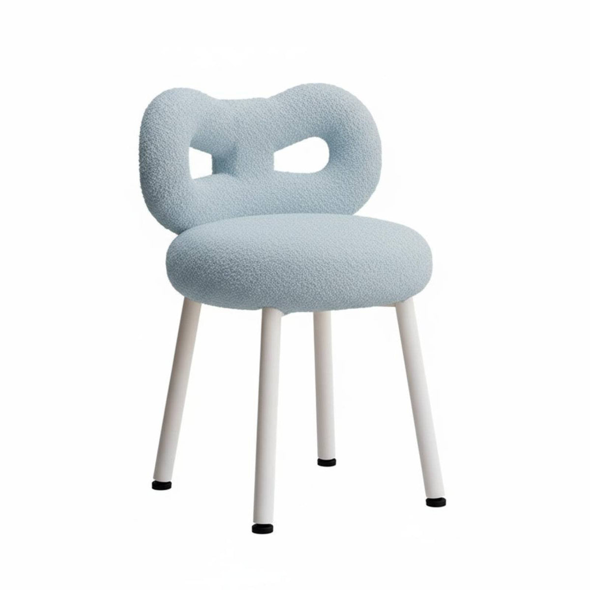 Elegant Design Winged backrest Chair Soft paddinged Seat Vanity Stool Plush Upholstery Household Furniture Modern & design for Makeup lovers, Home Decorators, Gift Givers, Bedroom, Dressing Table, Living Room, full-length Closet