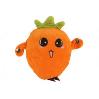 Interactive Fruit Stuffed Toy Fuzzy Music Beat Stuffed Toy Cartoon Face Soft Feel
