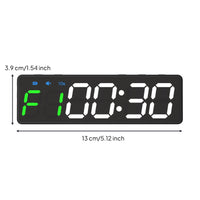 Digital Gym Timer Compact Electronic Timer with LED Display Desktop Workout Clock Portable Easy-to-Read for Athletes